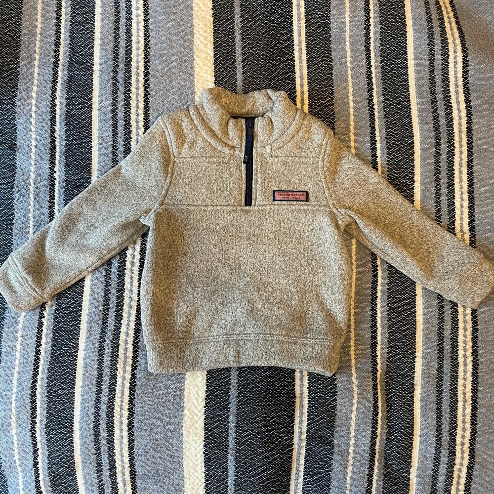 Vineyard Vines boys quarter zip pull over